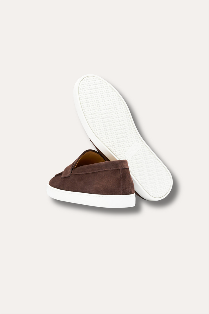 Penny Sneaker Sparrow Suede