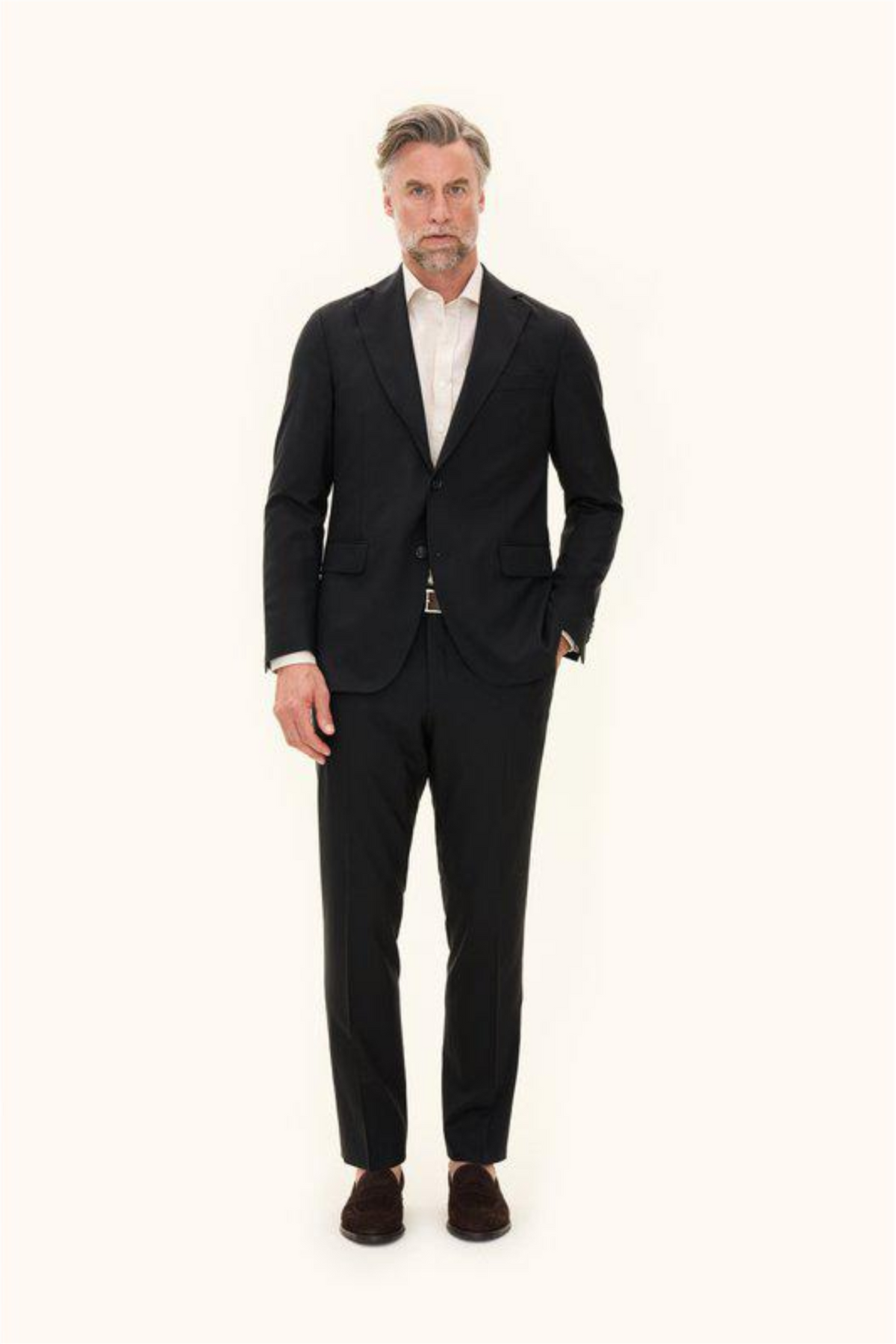 Fogerty Regular Fit Wool Blazer Black