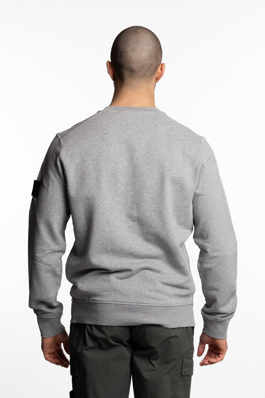 Garment Dyed Crewneck Sweatshirt Grey