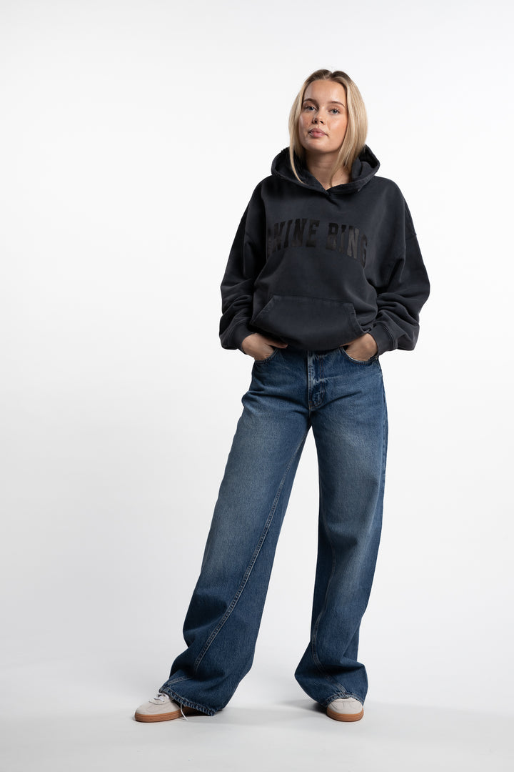 Harvey Sweatshirt- Dark Washed Black