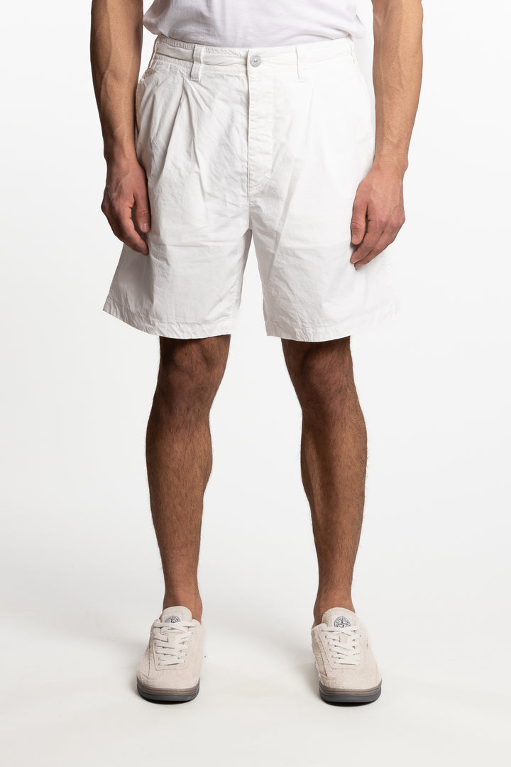 Marina Bermuda Comfort Shorts White