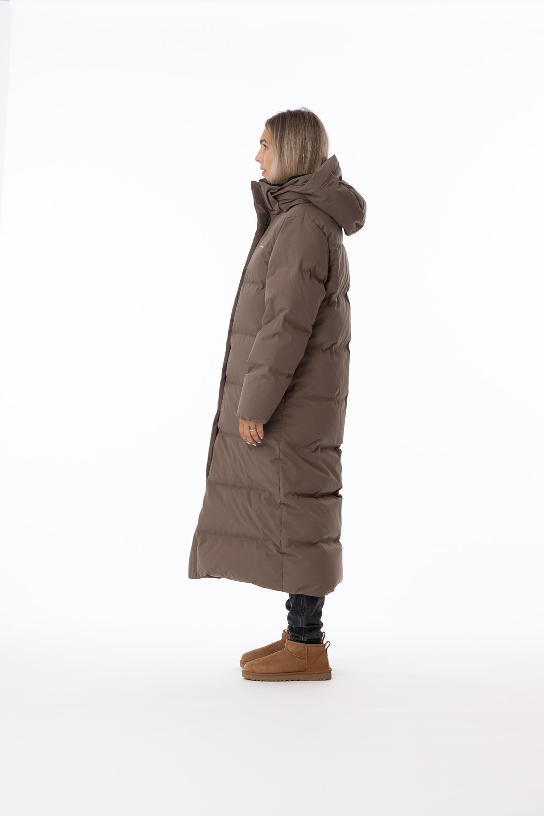 Glittertind Down Jacket- Taupe