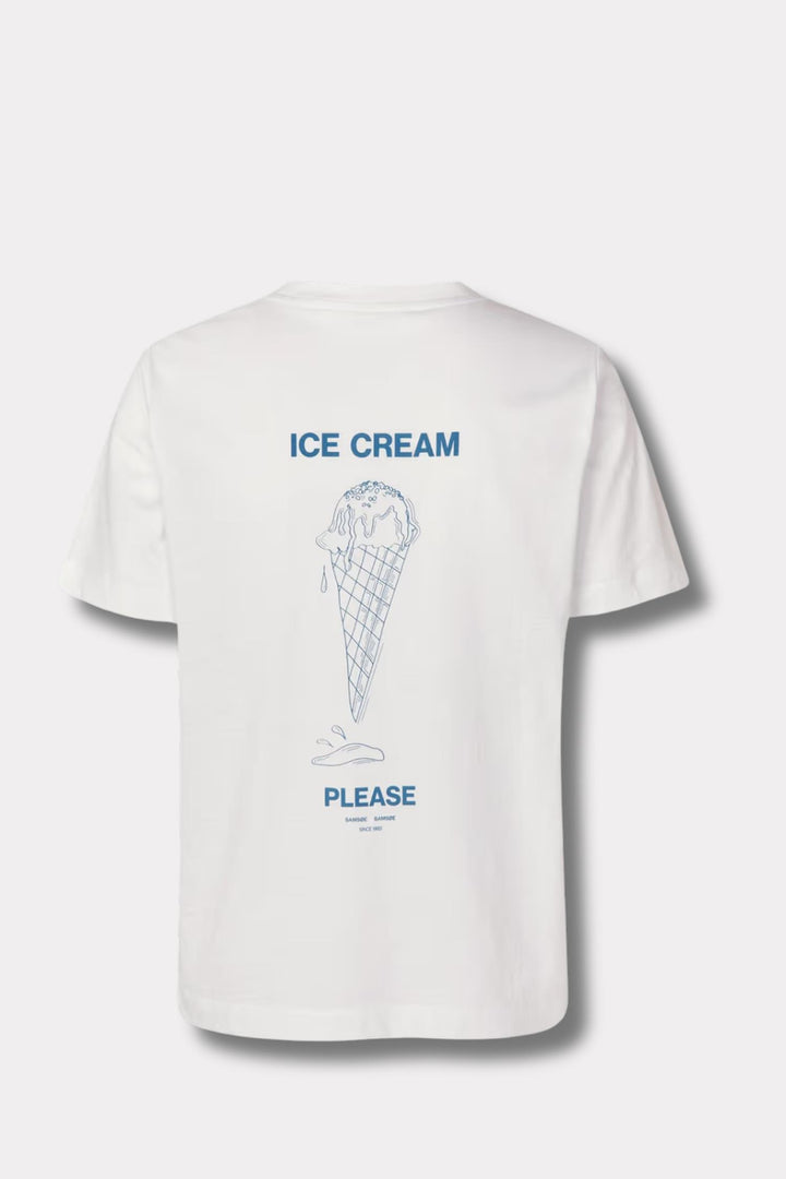 Sacamino SS T-Shirt 15276- Ice Blue Jasper