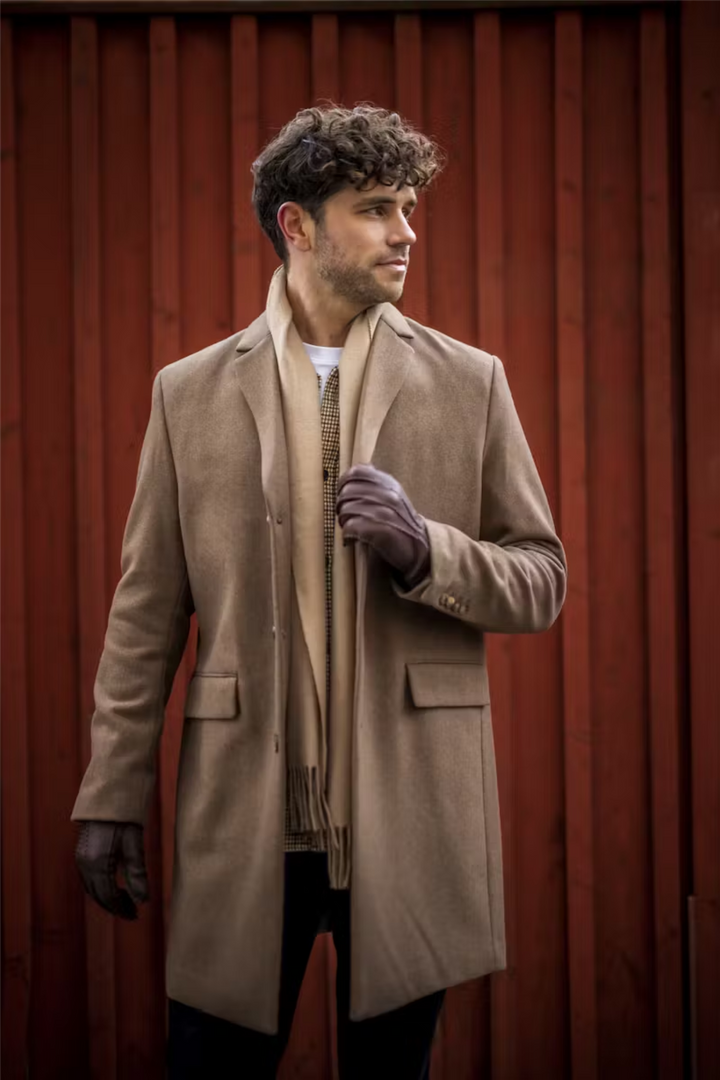 Matthew Deerskin Gloves Chocolate