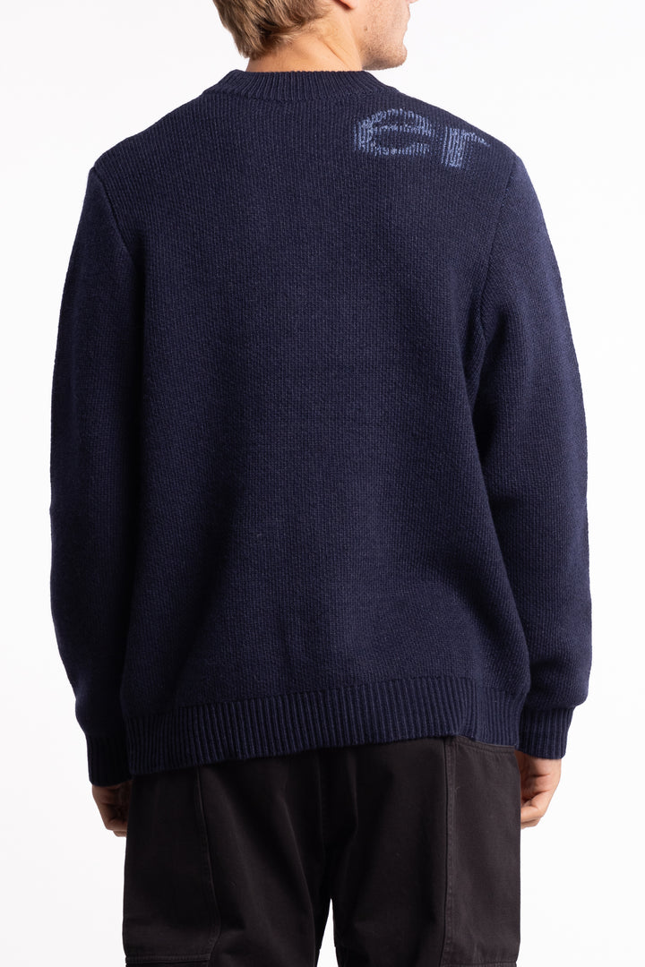 Haza Logo Crew Blue Mix