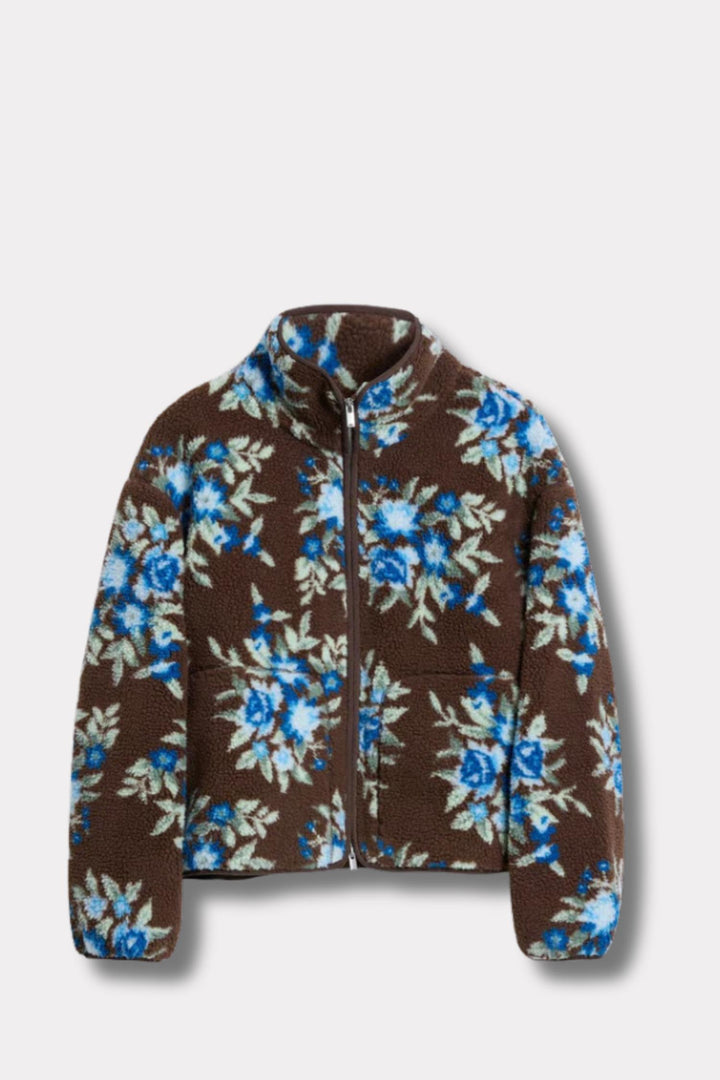 Rype Fleece Jacket- Brown Mix