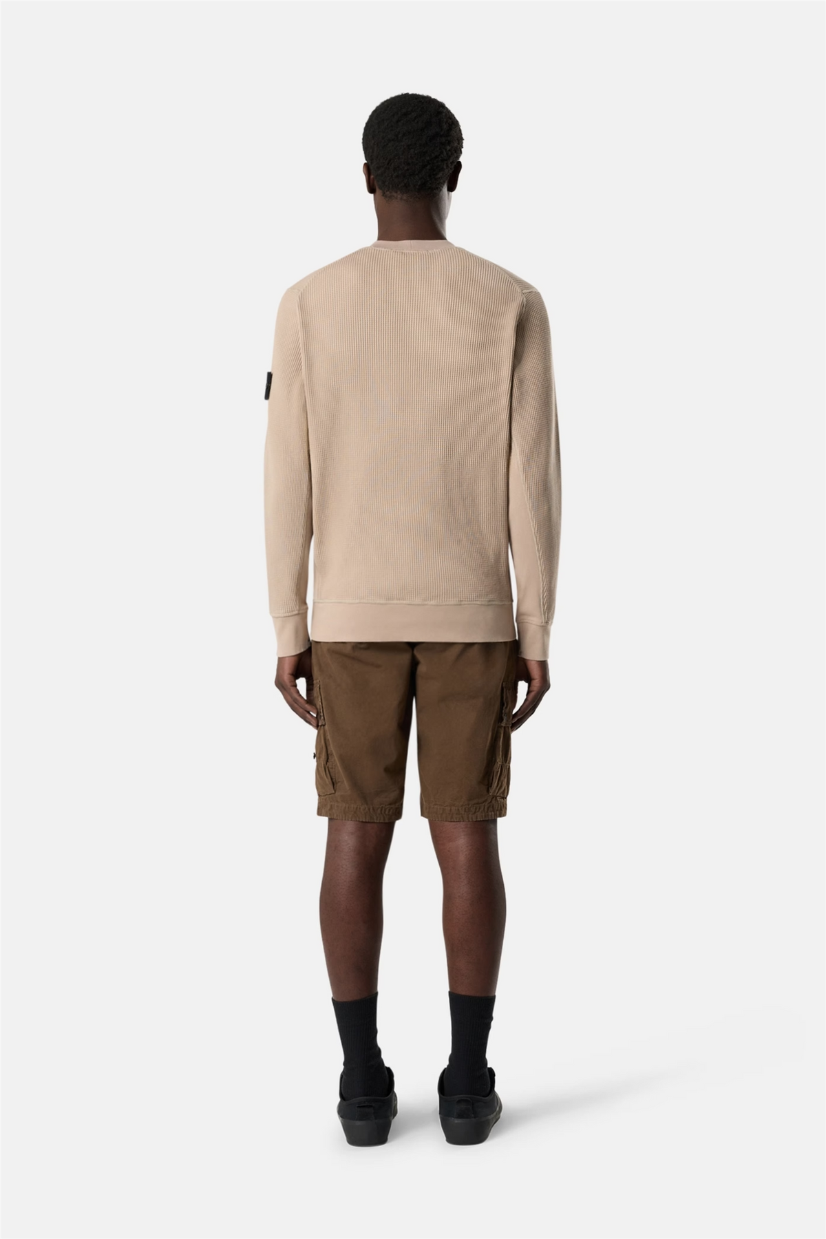 6100056 Regular-fit Crewneck Sweatshirt Beige