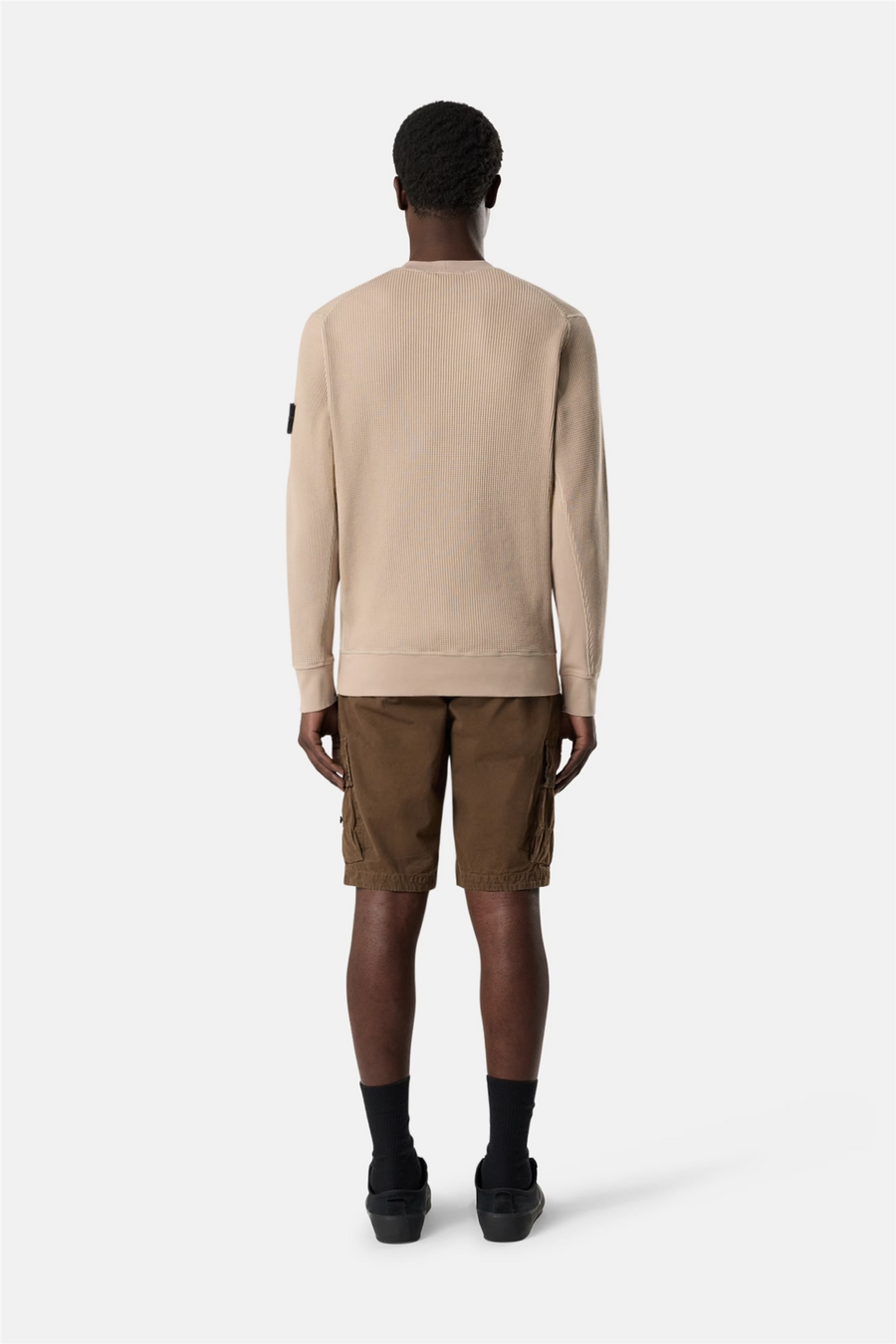 6100056 Regular-fit Crewneck Sweatshirt Beige