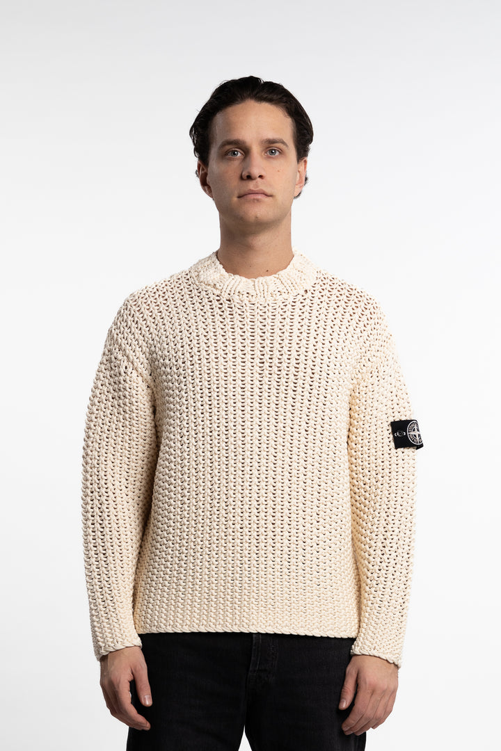 Crew Neck Beige