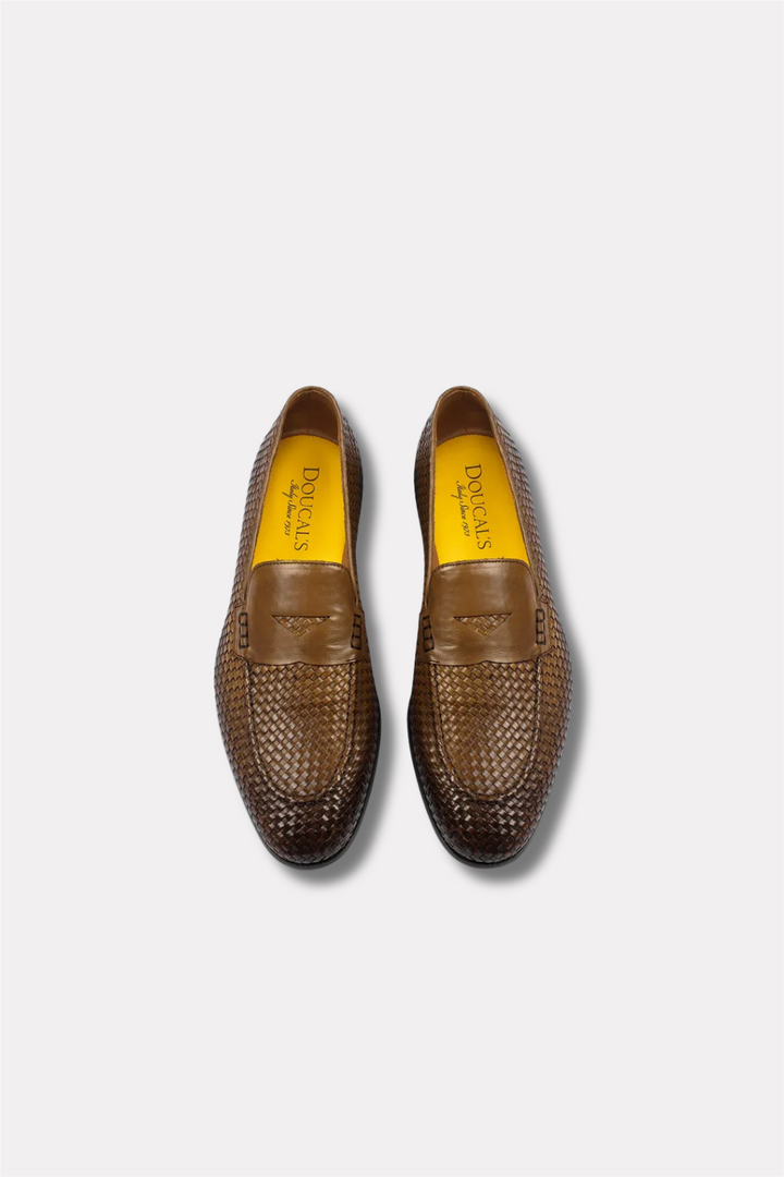 Penny Adler Woven Leather Loafer