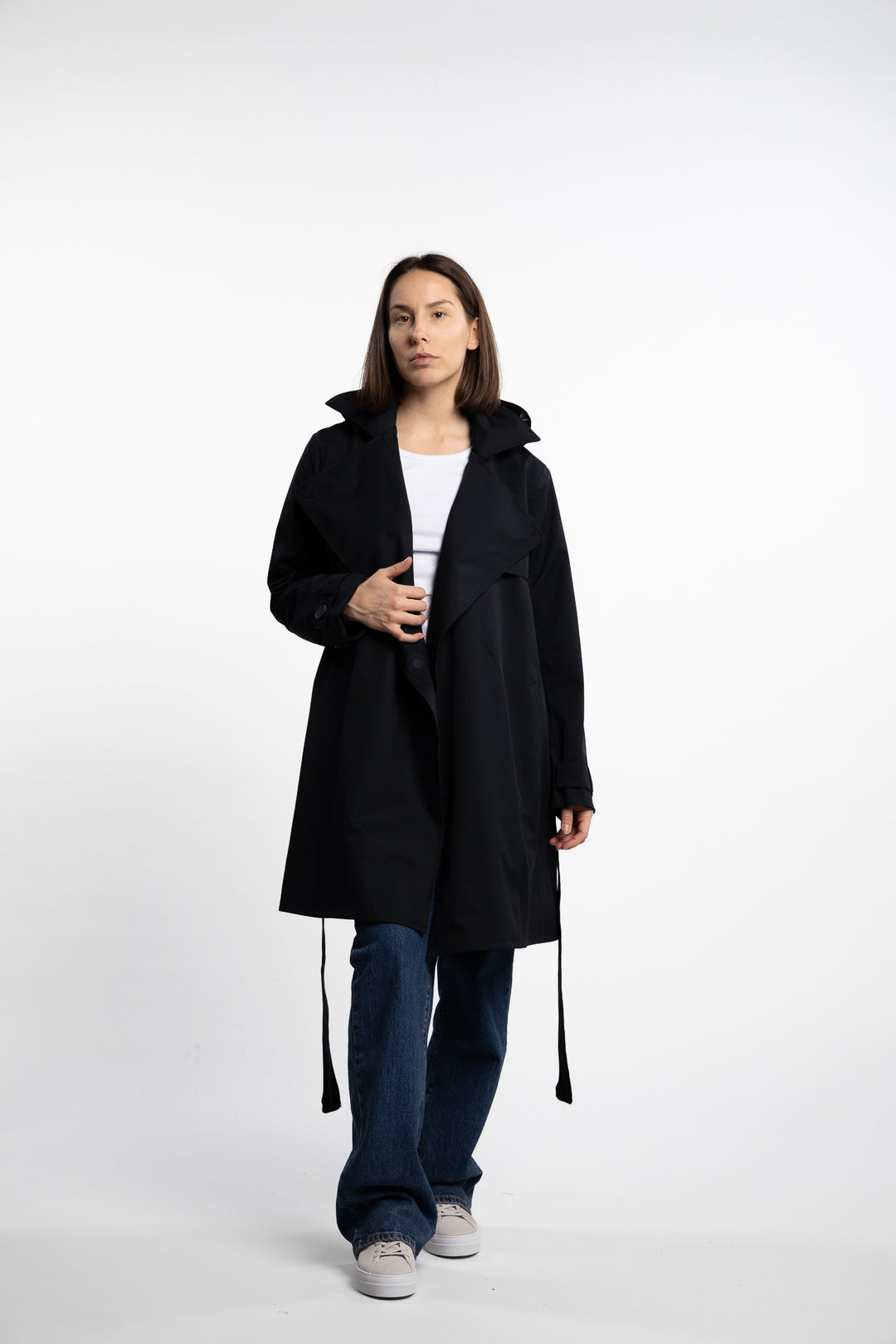 Yr'en Coat - New Black