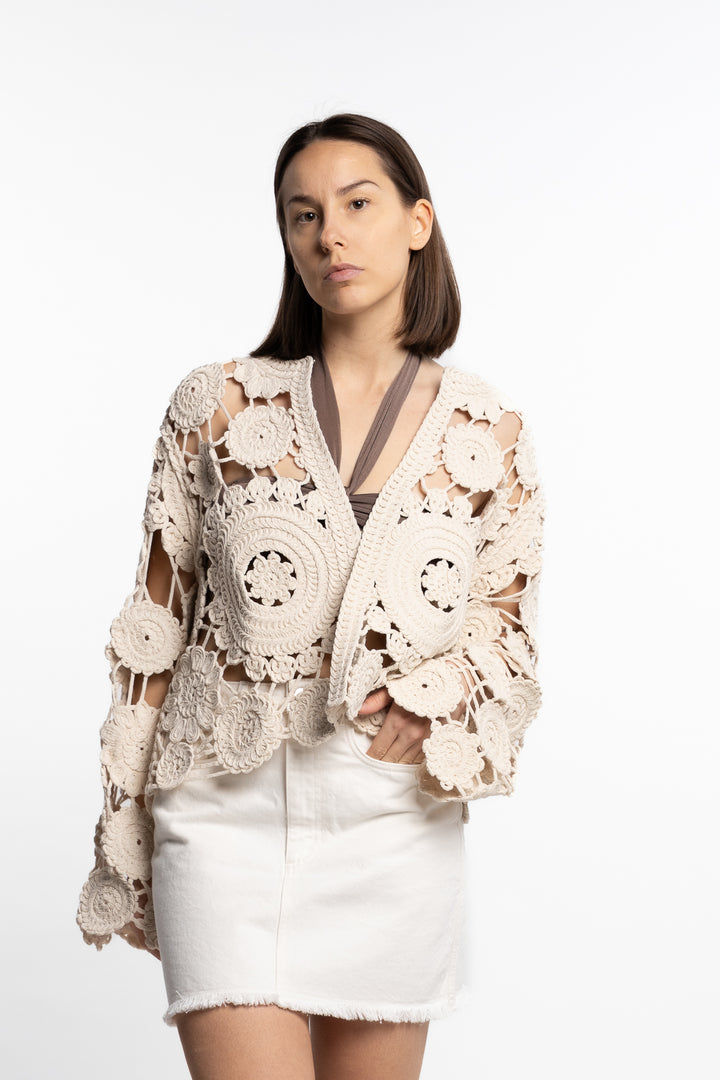 Dahlia Jacket Short- Nature