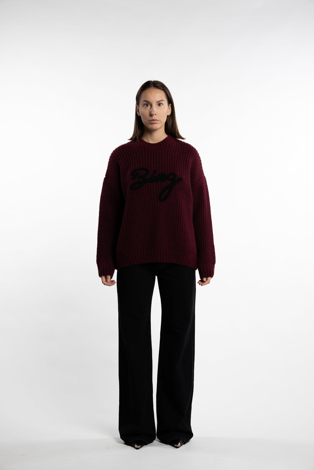 Sydney Crew Sweather Signature - Zinfandel