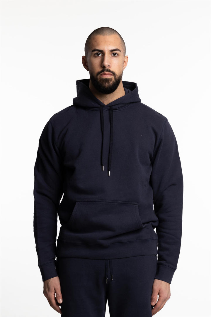 Loopback Overhead Hoody Navy