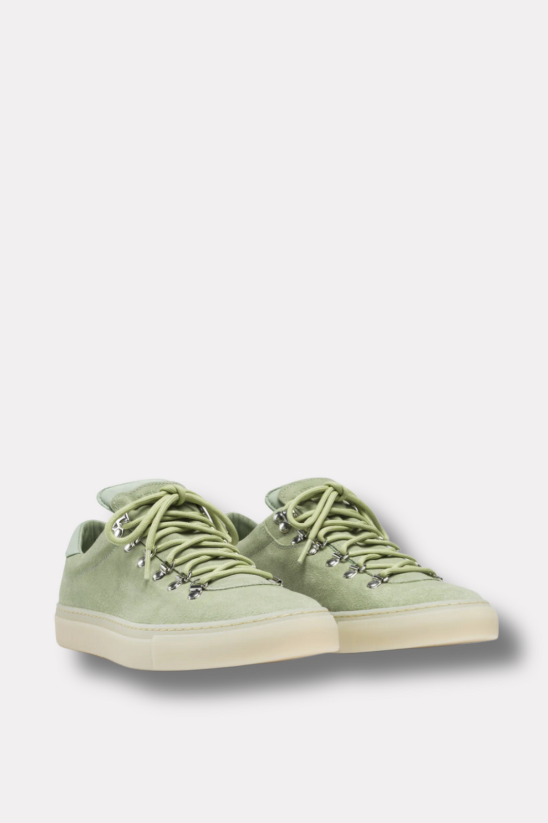 M Marostica Low Meadow Green Suede