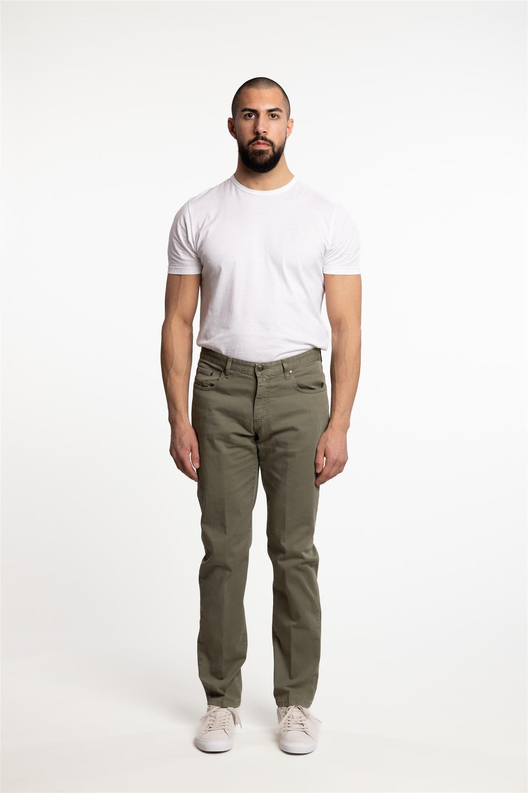 5-Pocket Cotton/Stretch Pant Army