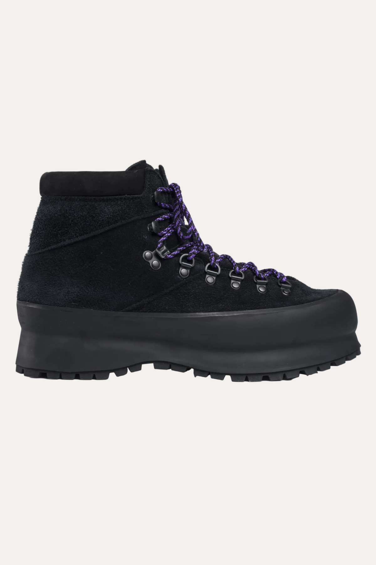 Rosset Black Suede – sideprofil