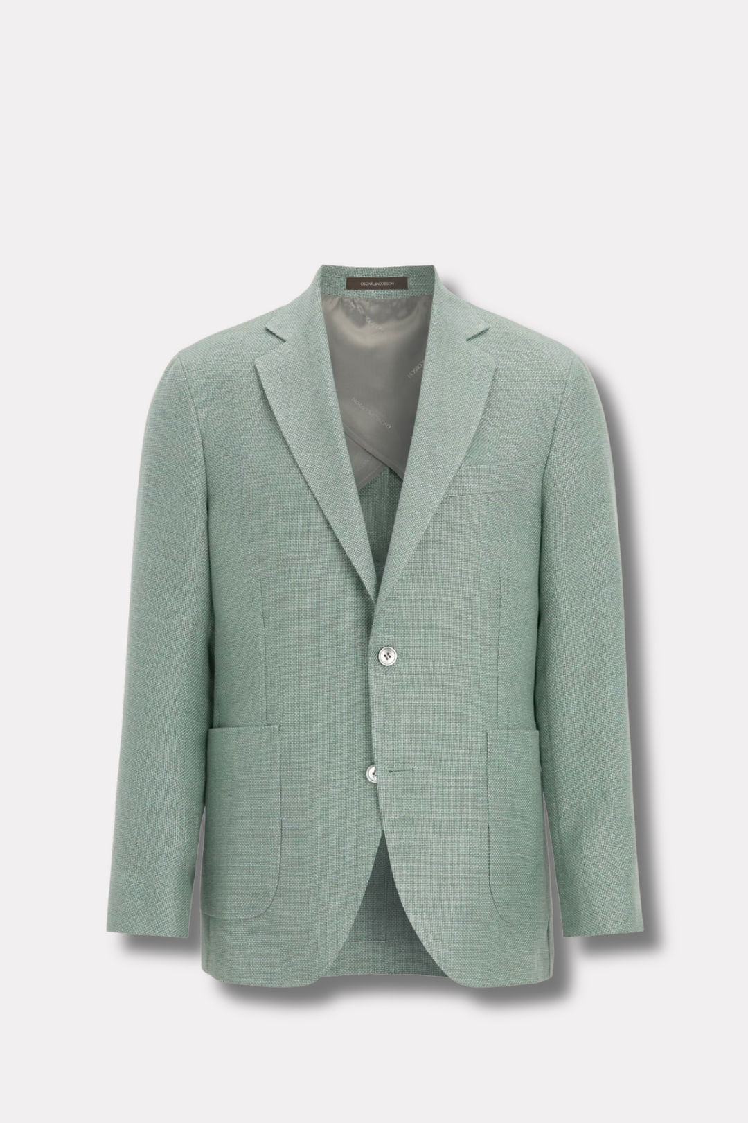 Ferry Regular Fit Hempwool Blazer Laurel Green