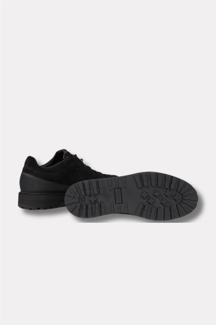 S100130 Suede Shoes Black