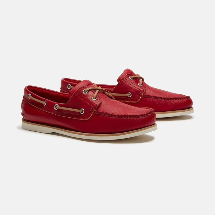 Classic Boat Shoe Full Grain Medium Red