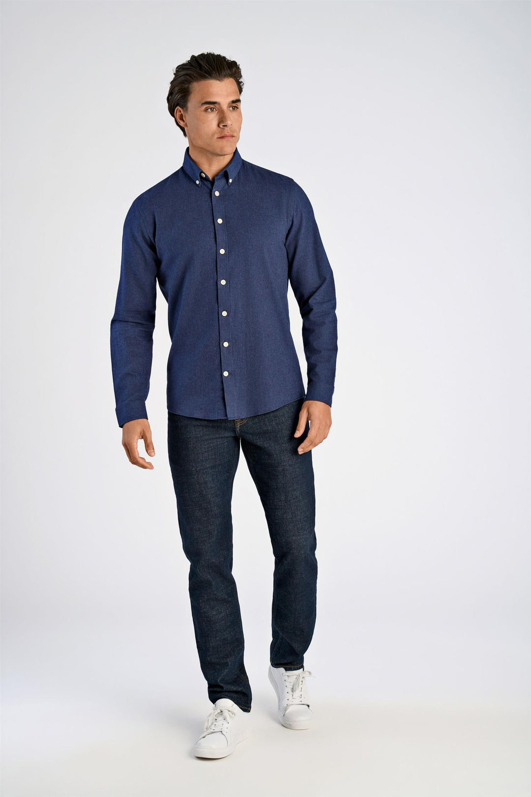Flannel Shirt Navy