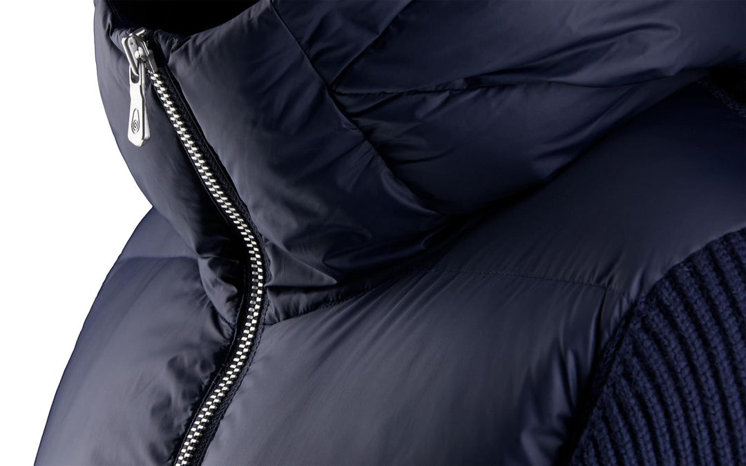 Ridge Knitted Hybrid Dark Navy