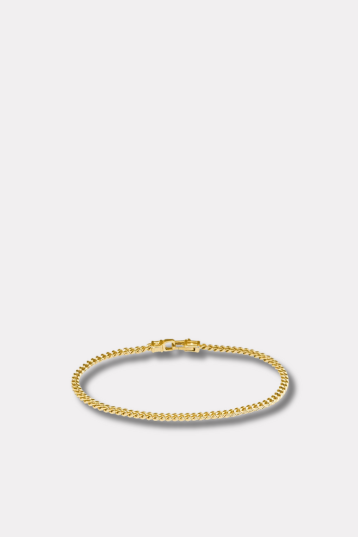 Curb Bracelet M Gold