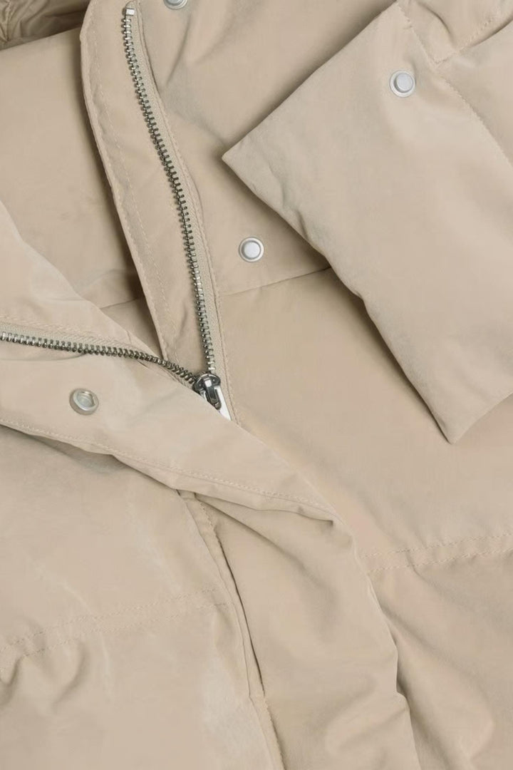 Steilia Brushed Down Jkt - Beige