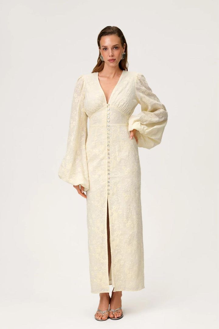 Positano Dress- Light Yellow