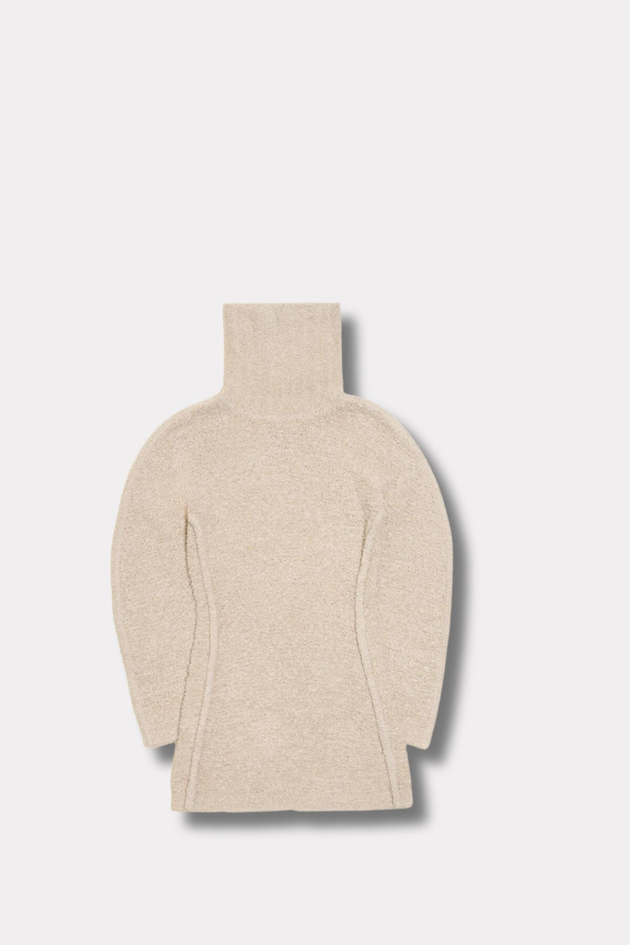Echo Knit Dress - Ecru