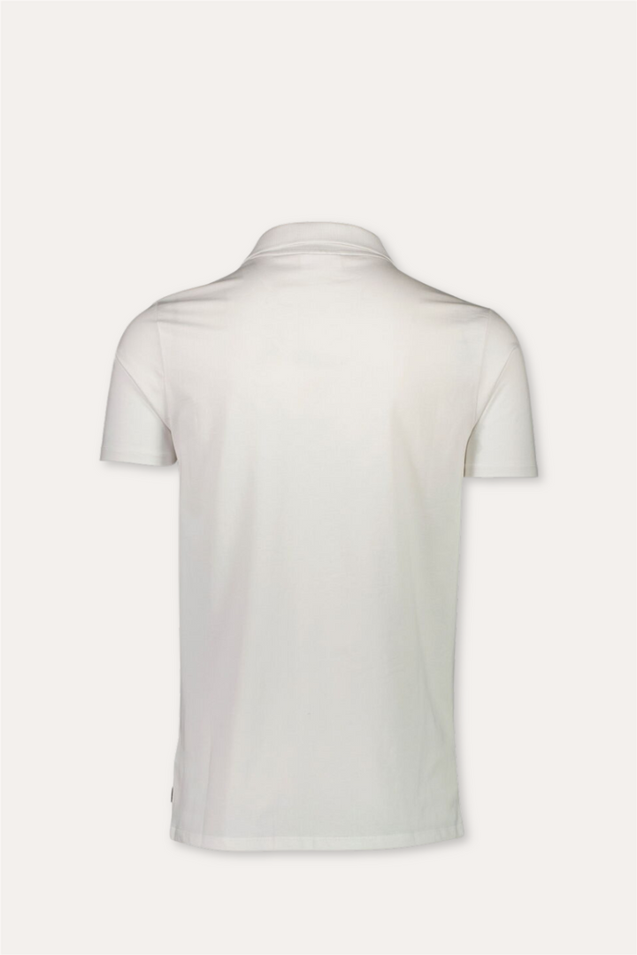 Stretch Polo Shirt S/S White