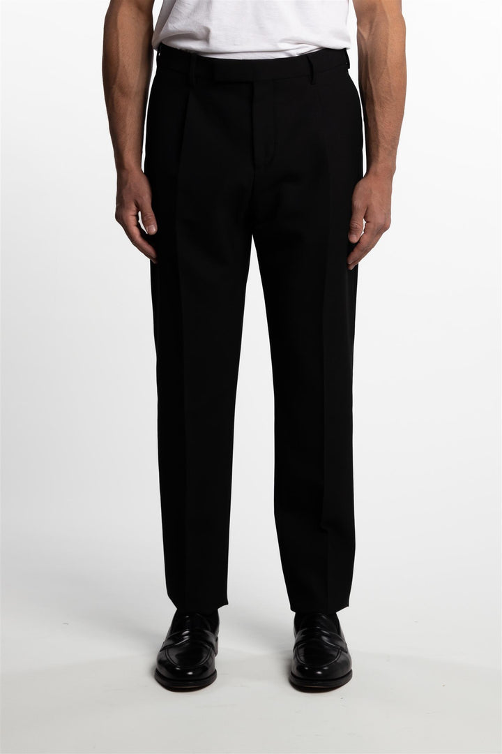 Attitude Wool Trouser Black