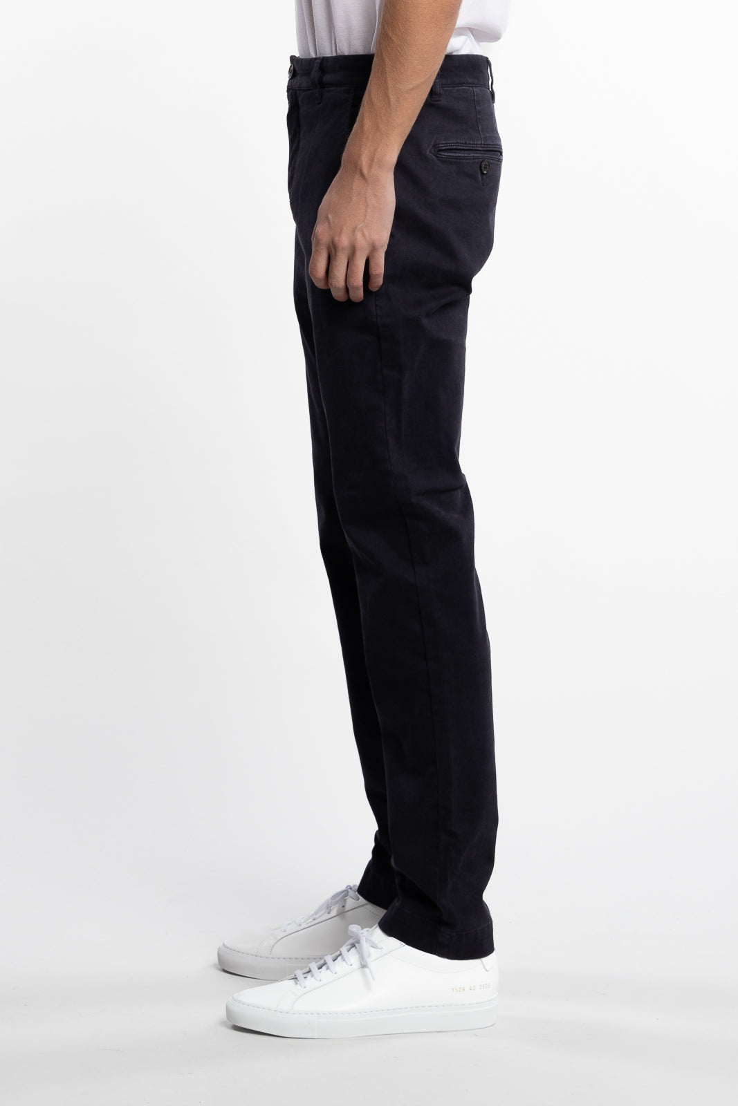 Jeffrey Slim Fit Brushed Chino Blue