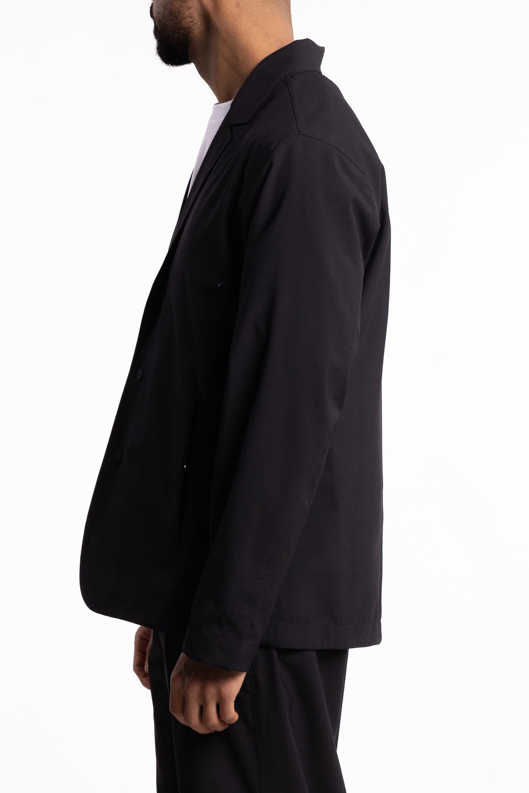 Laminar Woven Jacket Black