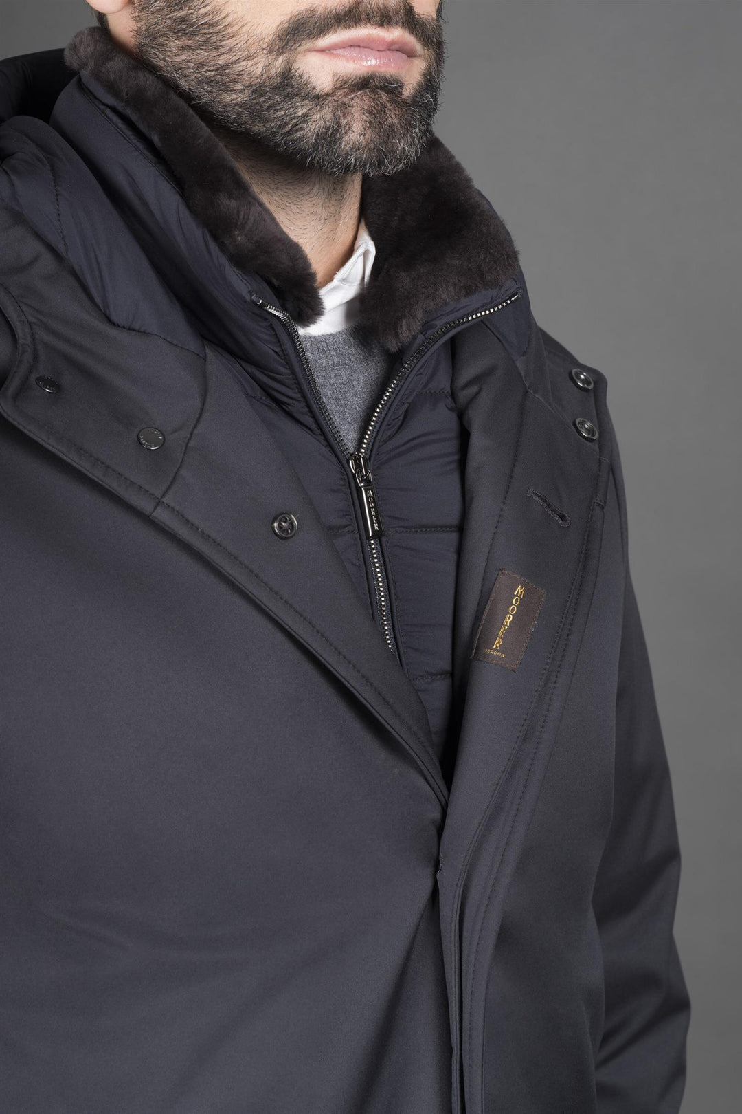 Vannes Parka Dark Blue