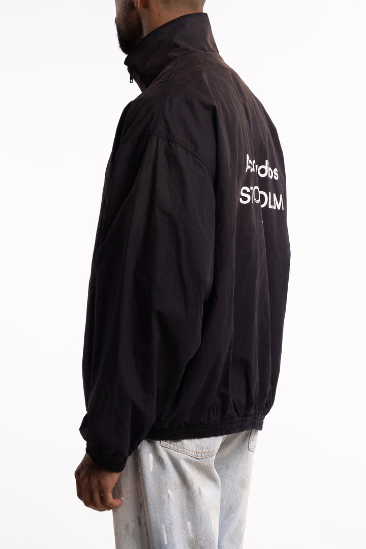 Lightweight Cotton Poplin Jacket Black