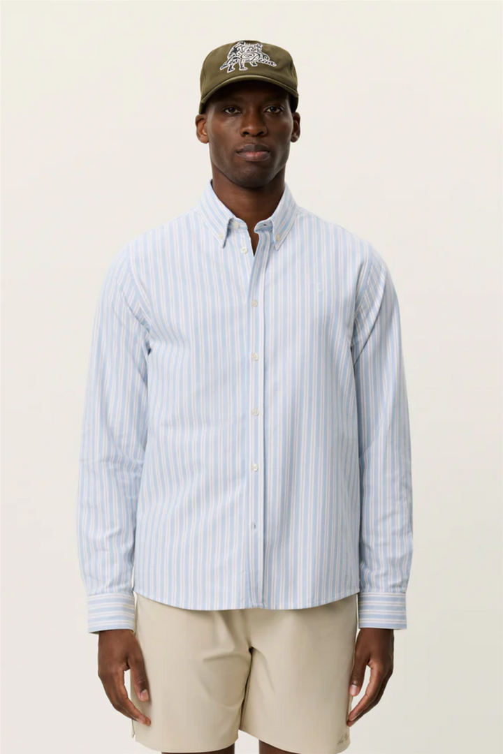 Konrad Striped Oxford Shirt Allure