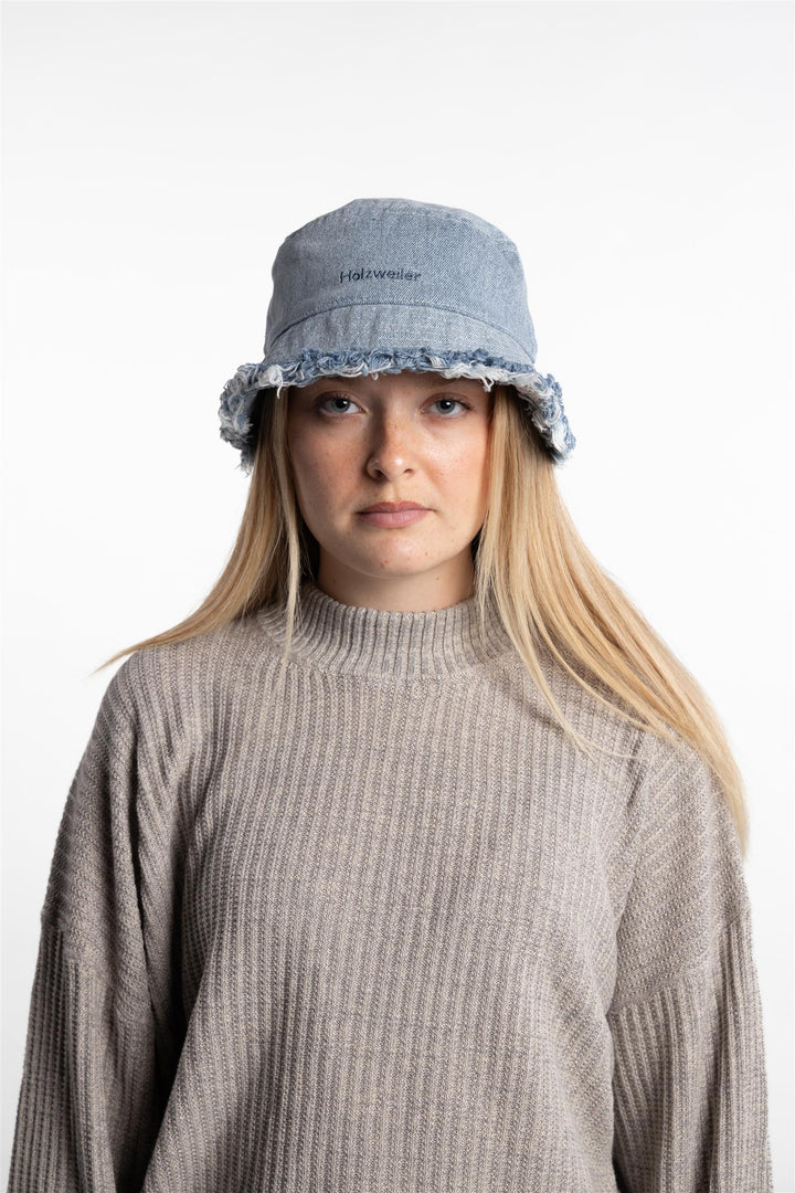 Pafe Denim Bucket Hat- Lt. Blue