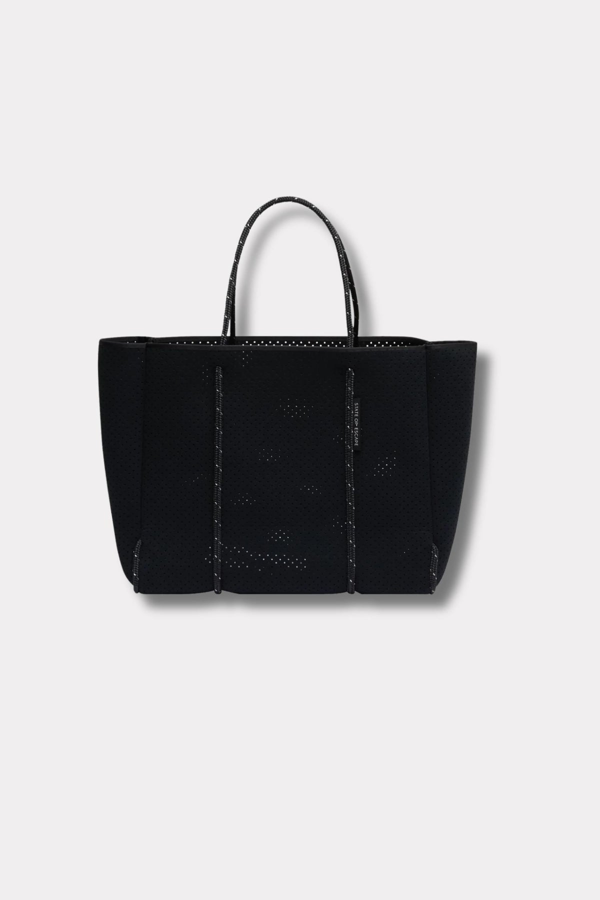 Flying Solo Tote- Highlight Fleck Black