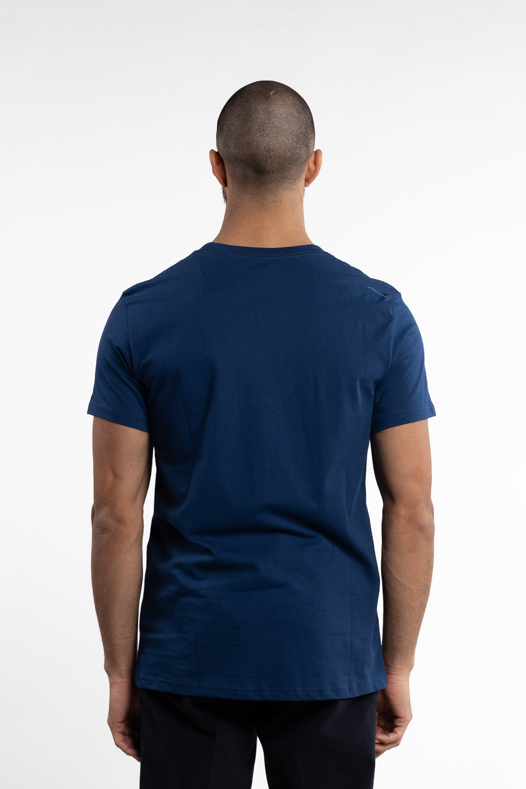 Crew-Neck Regular Ink Blue