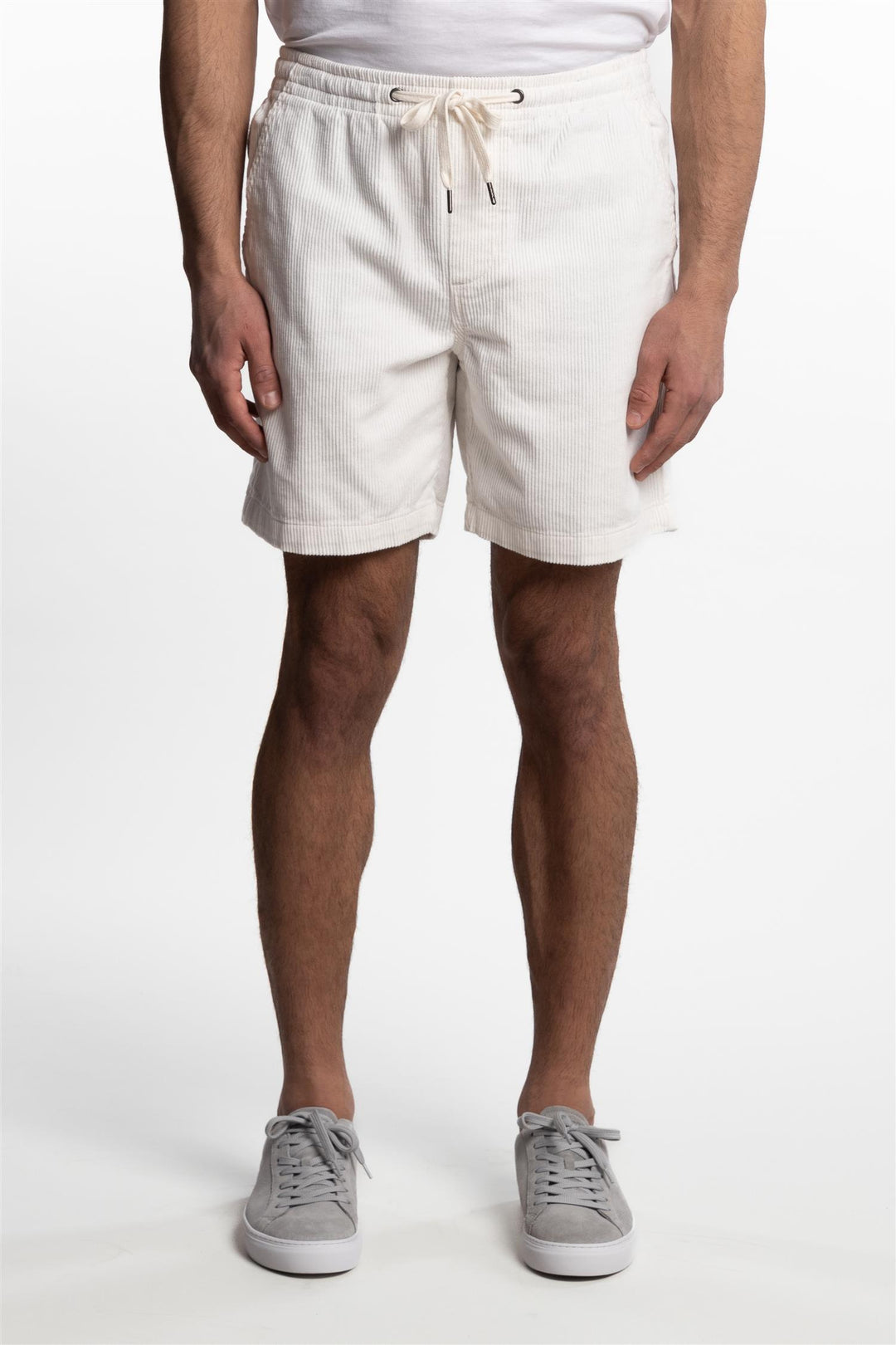 Corduroy Shorts Off-White