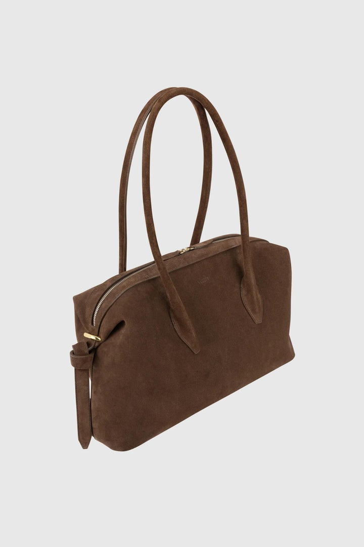 Brioche Duffle- Suede Chocolate