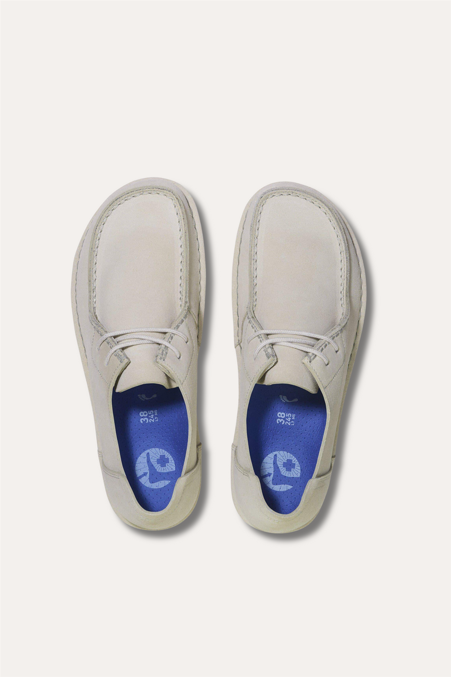 Men's Utti Lace Suede Leather Antique White