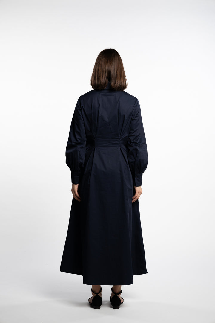 Leandra Dress- Navy