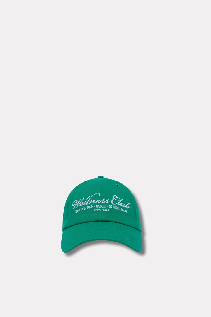 1800 Health Embroidered Hat- Verde/White