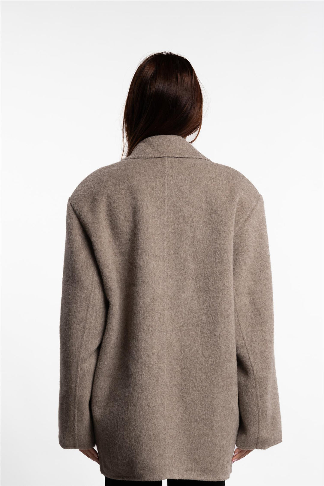 Form Jacket- Taupe Melange