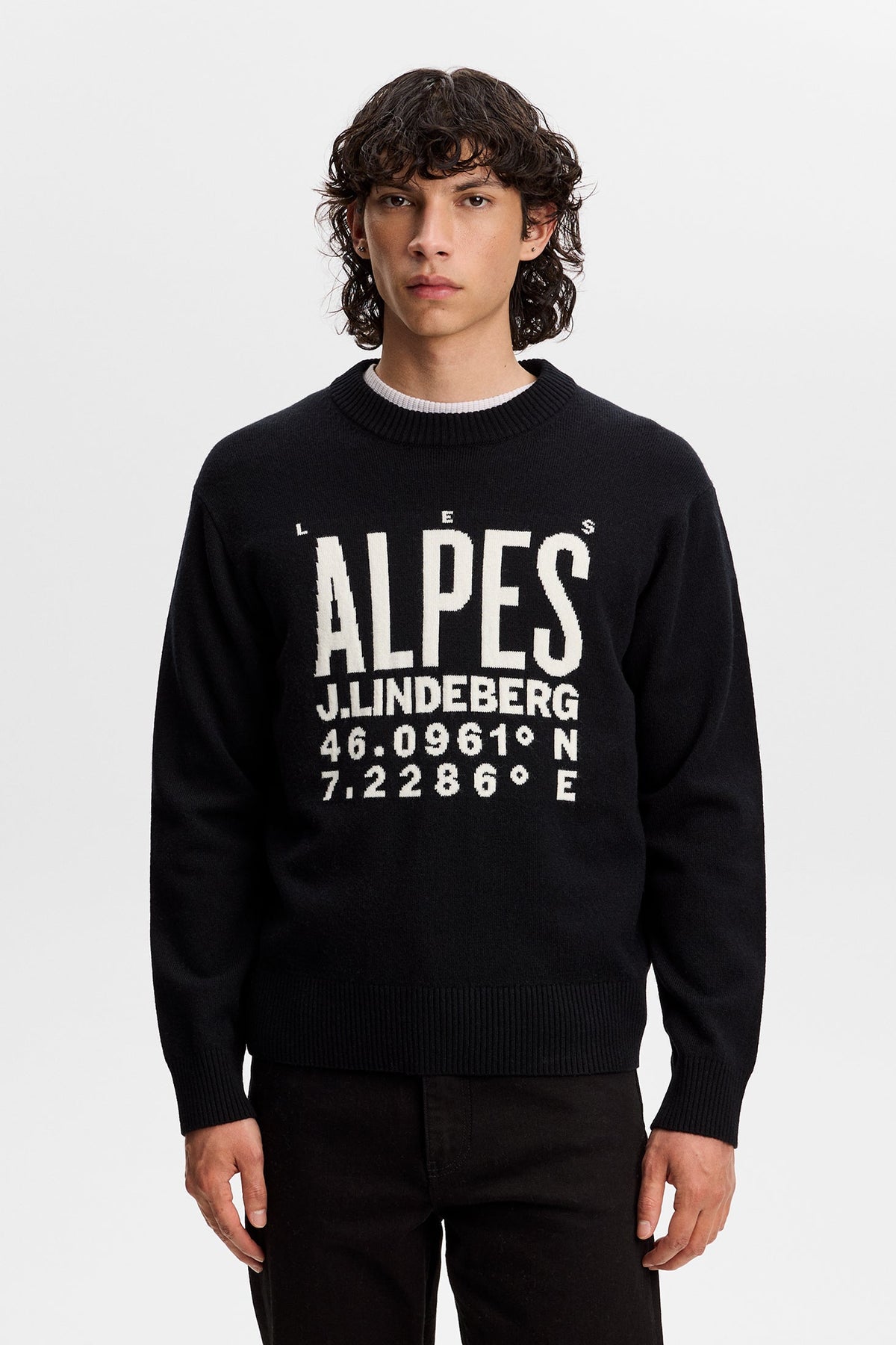 William Knitted Sweater Black