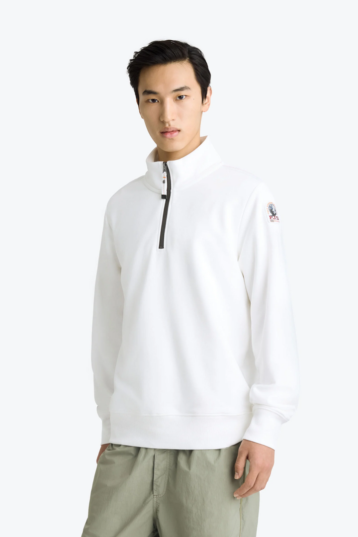 Broad Peak Half Zip White