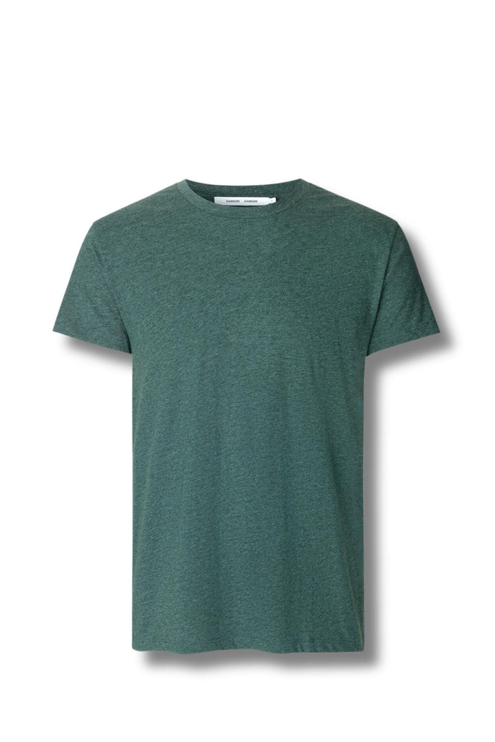 Kronos Round Neck T-Shirt D. Spruce Mel