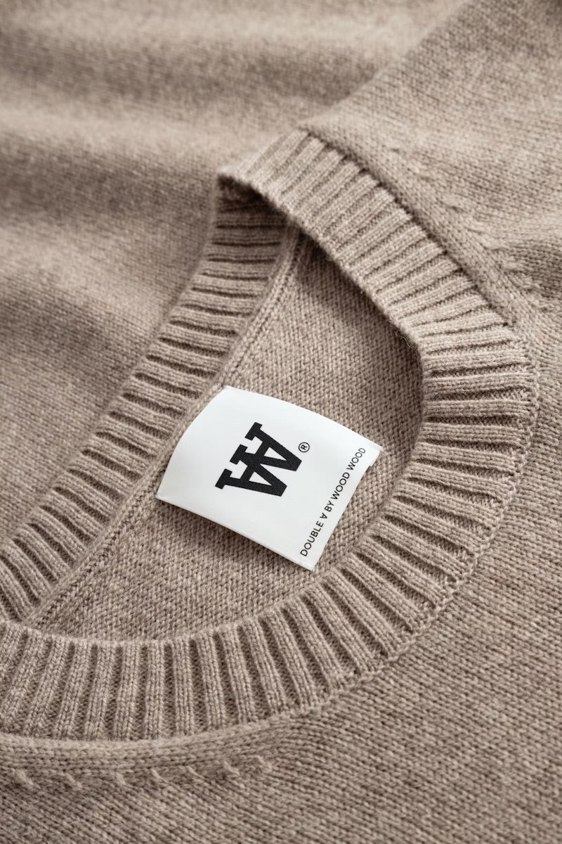 Tay Lambswool Pullover Greige